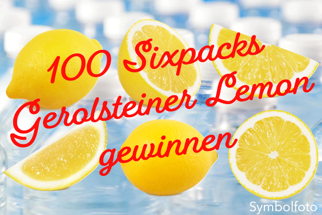 Gerolsteiner - Lemon Gewinnspiel (ESS: 14.07.2024)