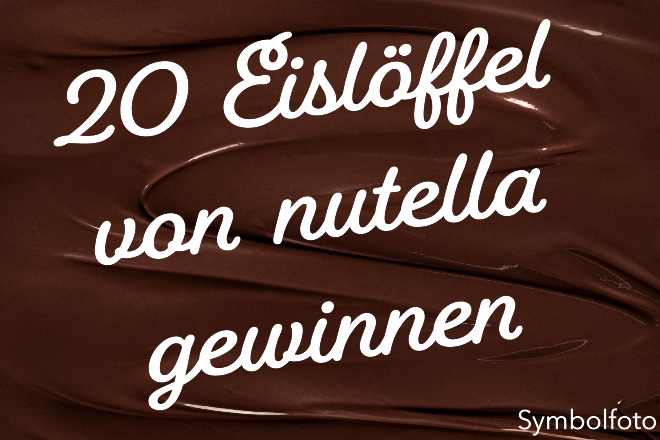 nutella - Eislöffel Gewinnspiel (ESS: 26.06.2024)