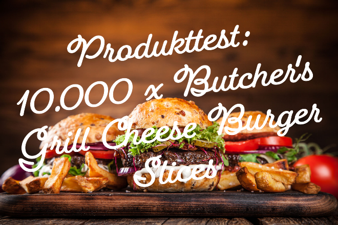 REWE - Produkttest Butcher´s Grill Cheese Burger Slices (ESS: 16.06.2024)