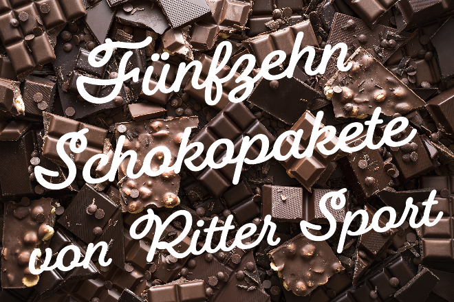 Ritter Sport - Schokoladenpakete Gewinnspiel (ESS: 04.04.2024)